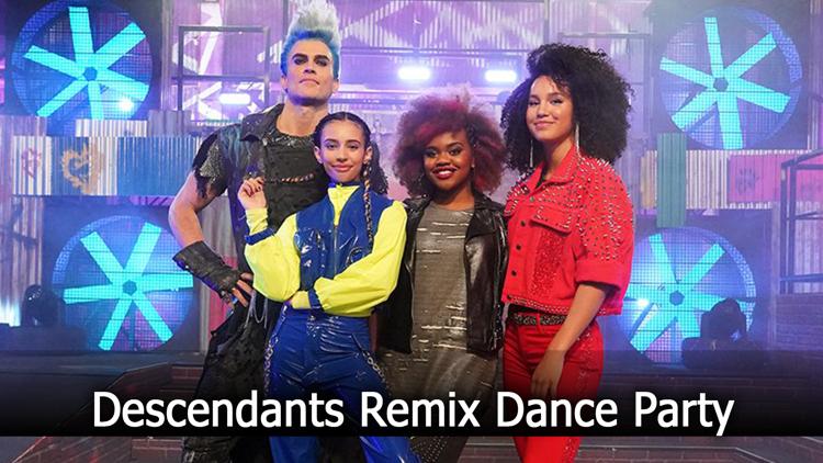 Постер Descendants Remix Dance Party