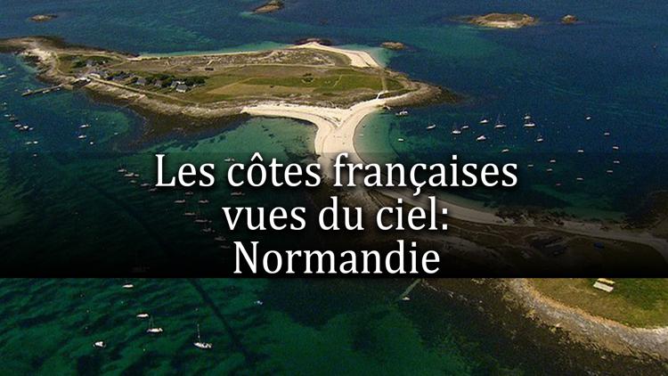 Постер Les côtes françaises vues du ciel: Normandie