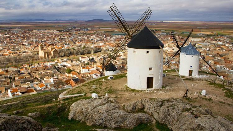 Постер Castilla la mancha, un lugar donde vivir