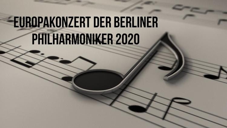 Постер Europakonzert der Berliner Philharmoniker 2020