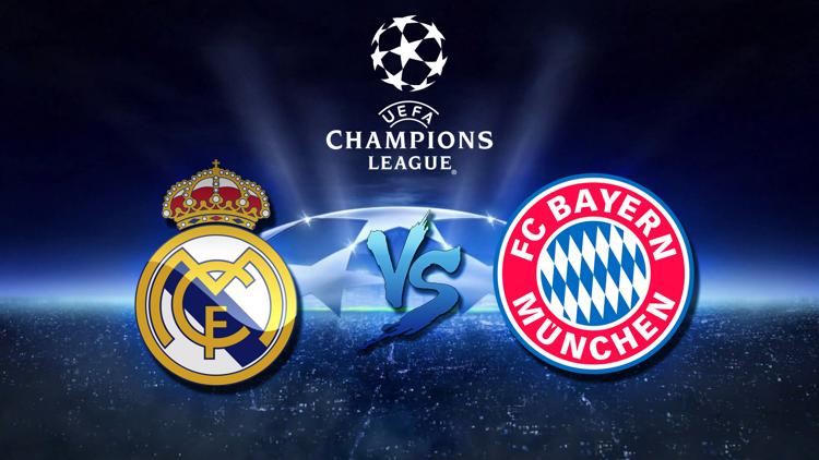 Постер Futbols. UEFA ČL 2011/12. Real Madrid CF-FC Bayern Munchen