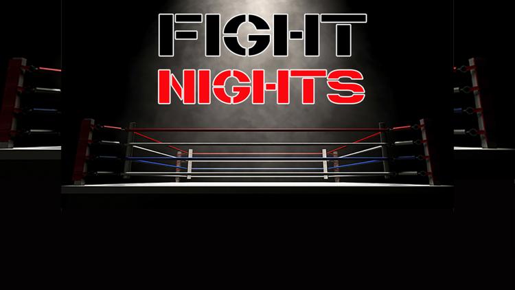 Постер Смешанные единоборства. Fight Nights. Али Багаутинов против Вартана Асатряна. Дмитрий Бикрев против Максима Буторина. Трансляция из Сочи