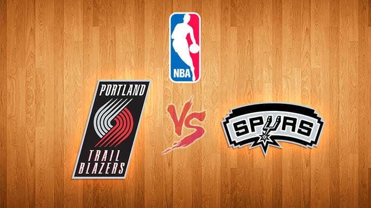 Постер Плей-офф NBA 2014. Полуфинал Западной Конференции. Портленд Трэйл Блэйзерс - Сан-Антонио Спёрз. Матч 4