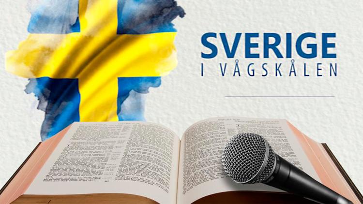 Постер Sverige i vågskålen — Budskap