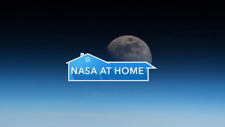 Постер #NASAatHome