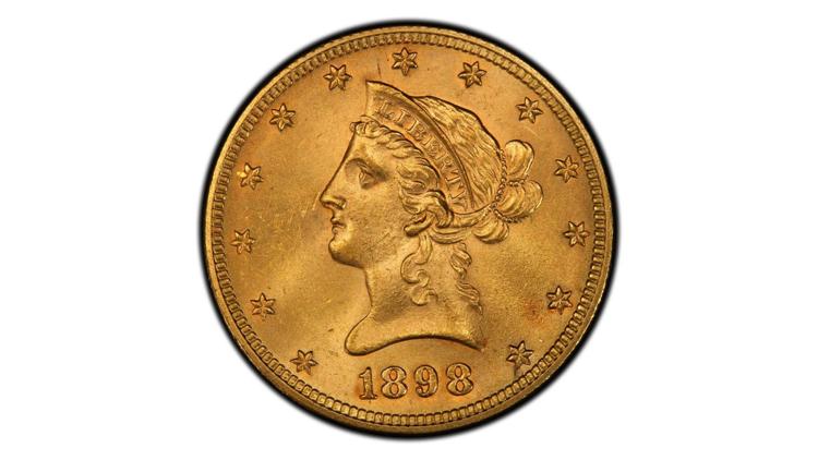 Постер Gold 1898 Rare Coin