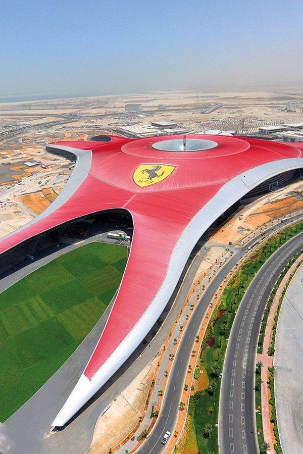 Абу-Даби. Парк развлечений Ferrari World (abu-dabi-park-razvlechenij-ferrari-world) Досуг, хобби