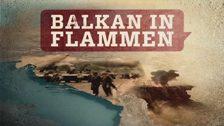 Постер Balkan in Flammen