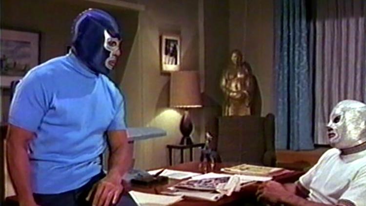 Постер Santo y Blue Demon vs. Los monstruos