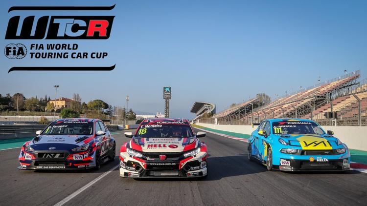 Постер FIA WTCR. Motorsport. Hendelser fra FIA World Touring Car Cup