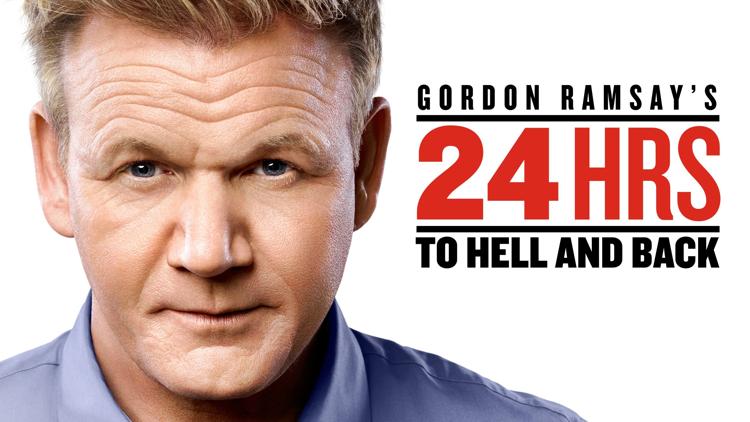 Постер Gordon Ramsay's 24 Hours to Hell and Back