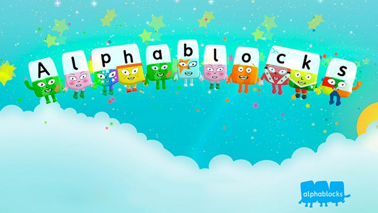 Постер Alphablocks