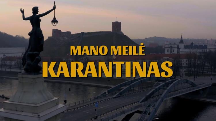 Постер Mano meilė karantinas