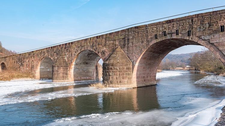 Постер Die Brücke der Einheit in Vacha