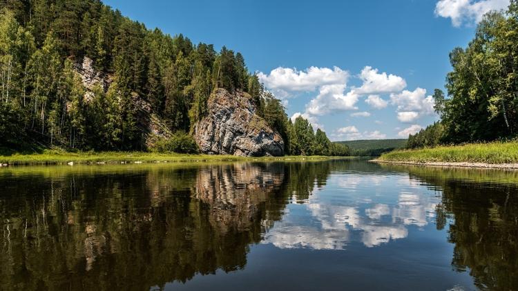 Постер Чистая Чусовая России. Герои реки