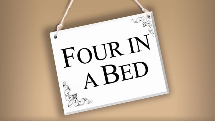 Постер Four in a Bed