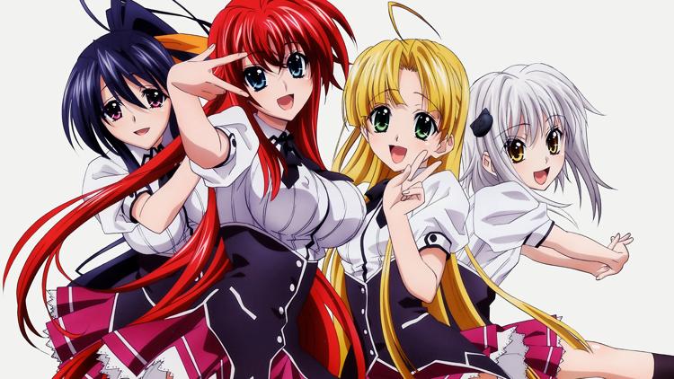 Постер Высшая школа DxD