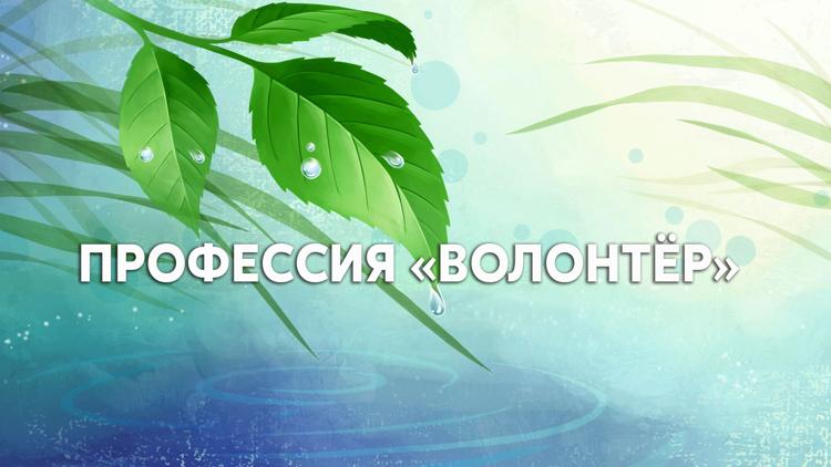 Постер Профессия «волонтёр»