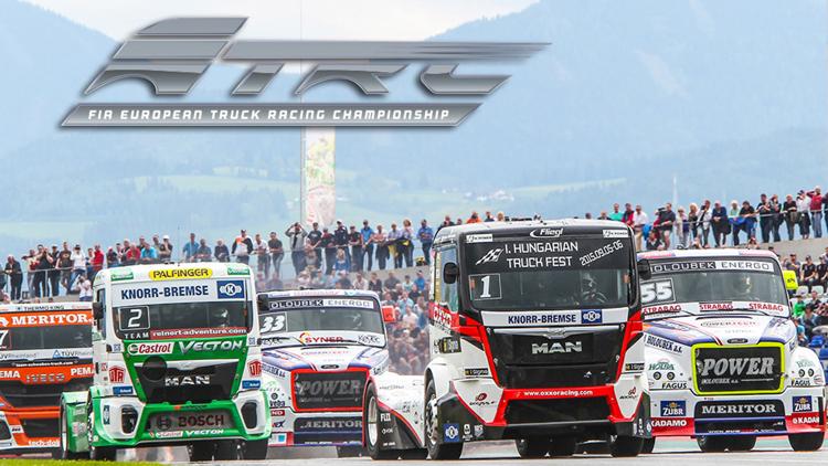 Постер FIA European Truck Racing Championship Autodrom Most, Tschechien