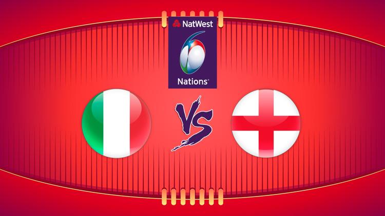 Постер Six Nations. Italy v England