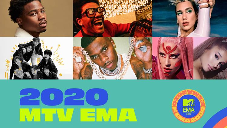 Постер MTV EMA 2020