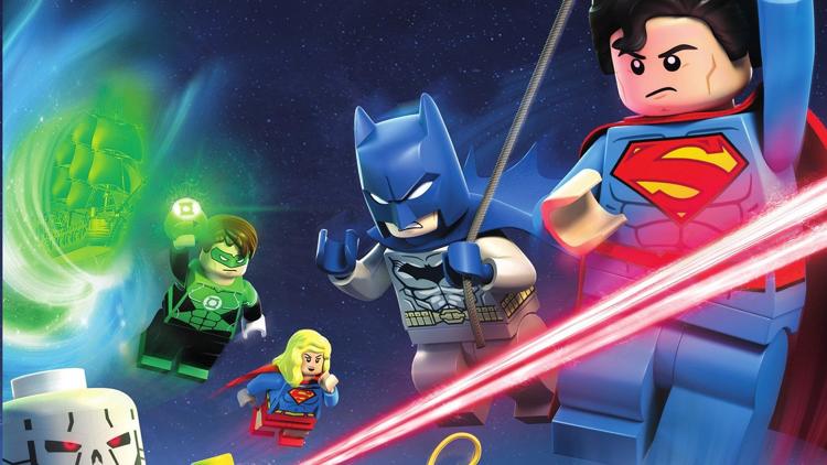 Постер LEGO Супергерои DC: Лига Справедливости — Космическая битва