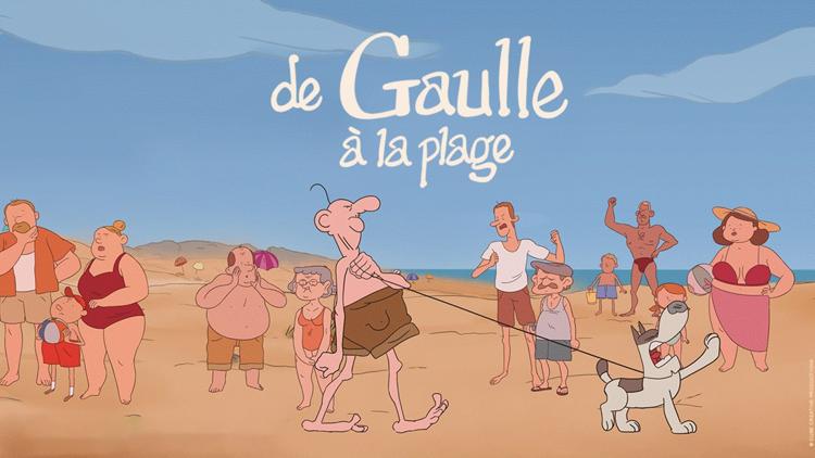 Постер De Gaulle à la plage