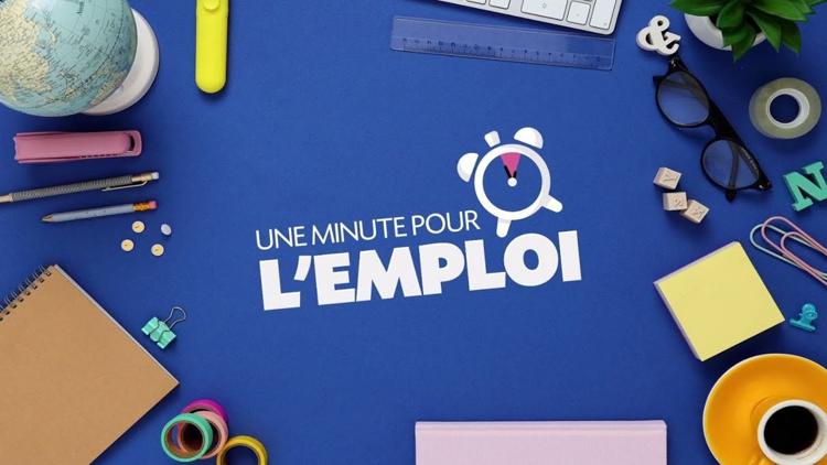 Постер Une minute pour l'emploi