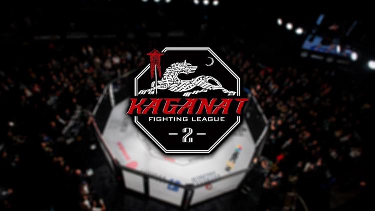 Постер Шоу Kaganat Fighting League 2 (MMA, профессионалы). Хасавюрт (Россия)