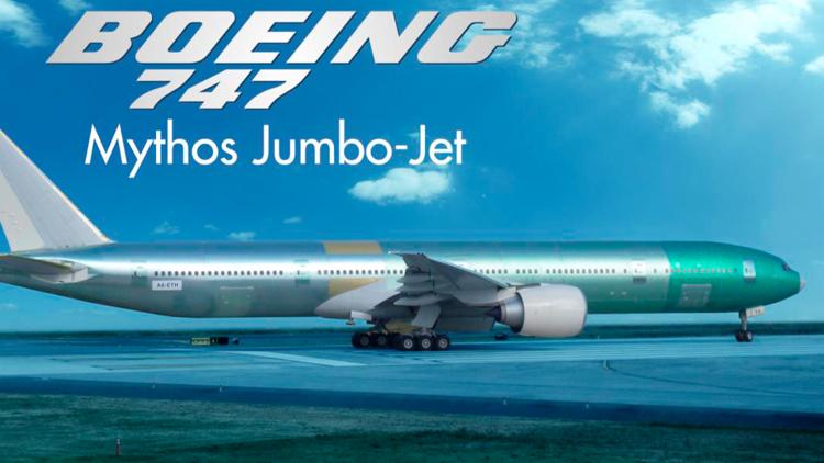 Постер Boeing 747-Mythos Jumbojet