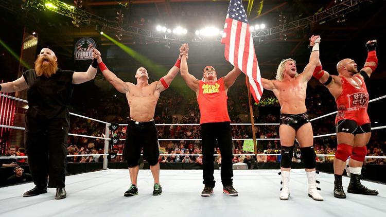 Постер WWE Tribute To The Troops