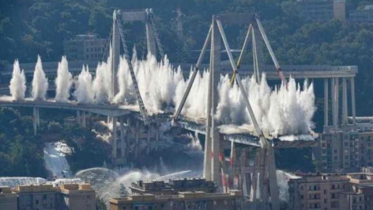 28 giugno 2019: l'implosione del ponte Morandi (28-giugno-2019-limplosione-del-ponte-morandi) Документальный фильм
