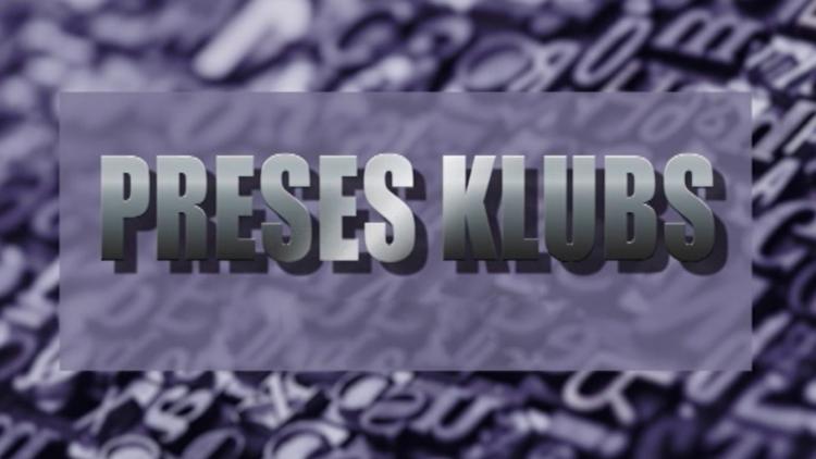 Постер Preses klubs