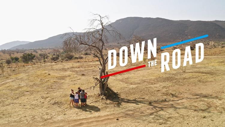 Постер Down the road