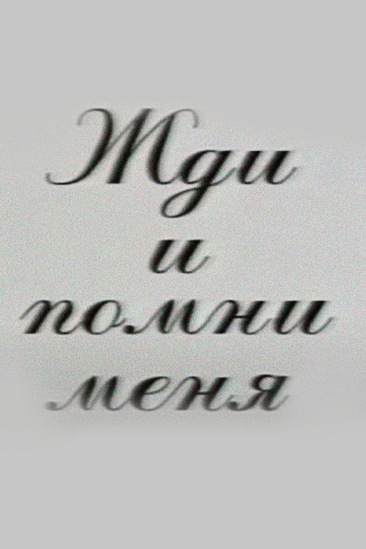 Жди и помни меня (zhdi-i-pomni-menja) Документальный фильм
