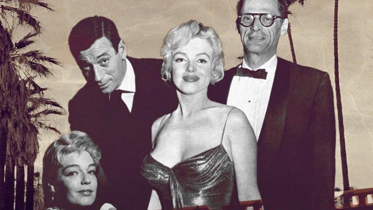 Постер Signoret et Montand, Monroe et Miller: Deux couples à Hollywood