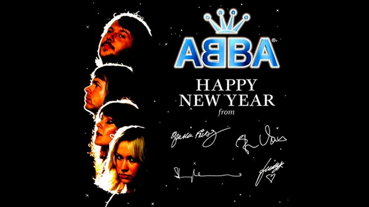 Постер ABBA - Happy New Year