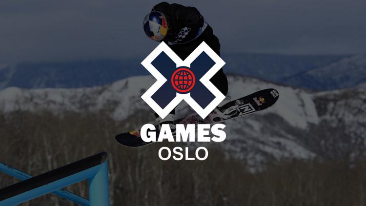 Постер X-Games 2020. Oslo Men's Knuckle Huck Snowboard Finals