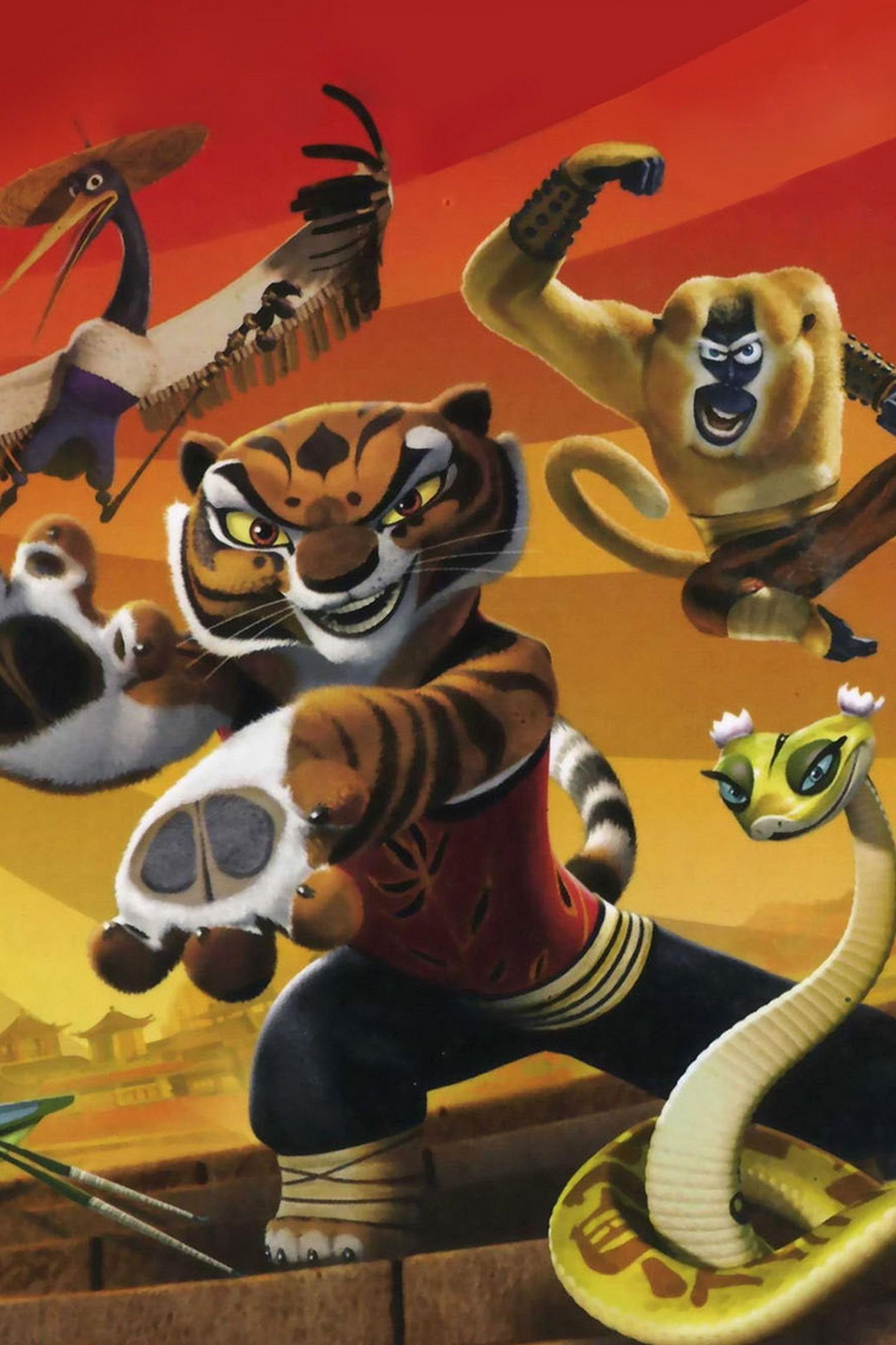 Кунг-фу Панда: Секреты неистовой пятёрки (kung-fu-panda-sekrety-neistovoj-pjaterki) Мультфильм 2008