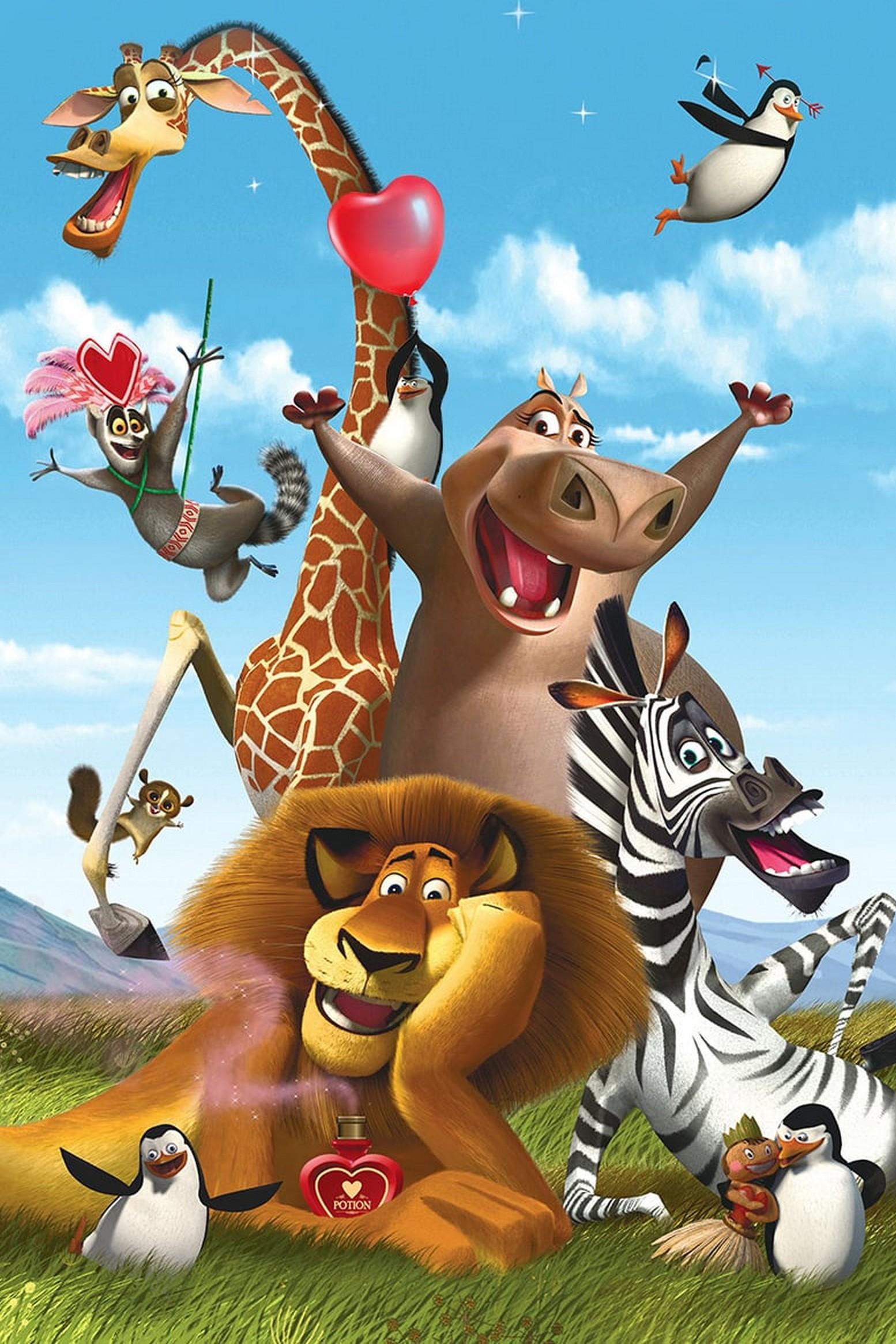 Мадагаскар: Любовная лихорадка (madagaskar-ljubovnaja-lihoradka) Мультфильм 2013