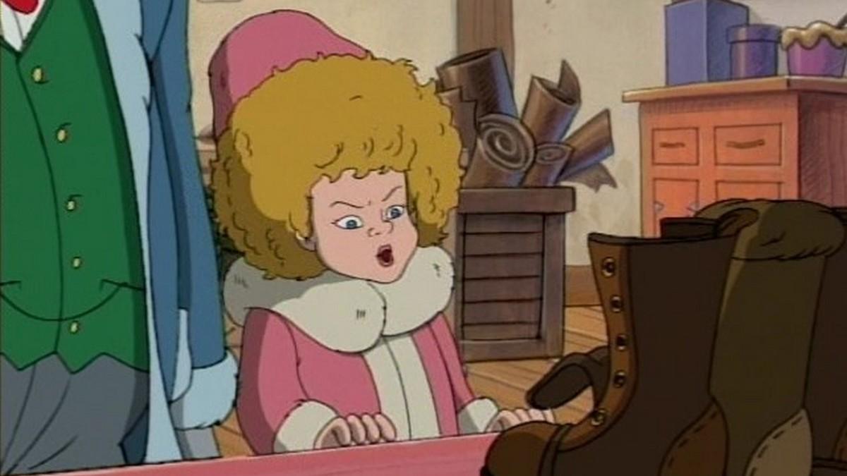 Красные сапожки на Рождество (krasnye-sapozhki-na-rozhdestvo) Мультфильм 1995