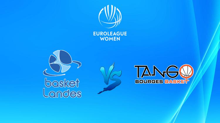 Постер Basket-ball: Basket Landes - Bourges. Ligue féminine 2020/2021. 10e journée