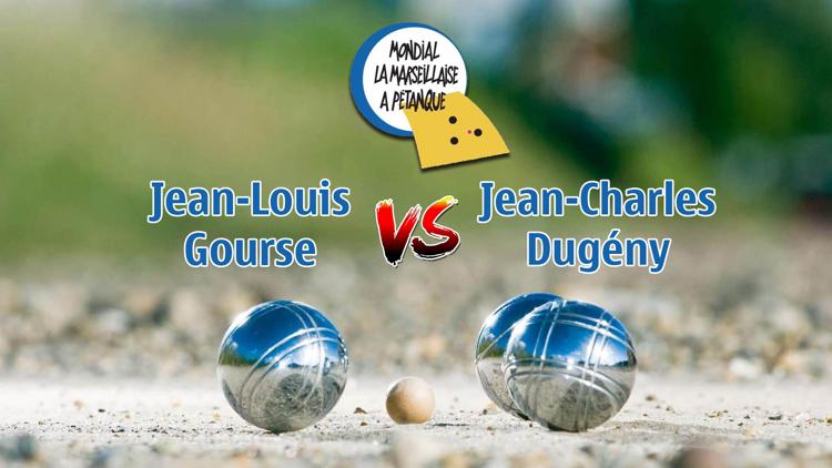 Постер Pétanque: Jean-Louis Gourse - Jean-Charles Dugény. Mondial La Marseillaise à pétanque 2016. 8e de finale