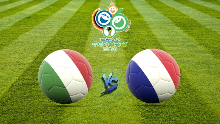 Постер Italie / France. Football. Coupe du monde 2006. Finale.