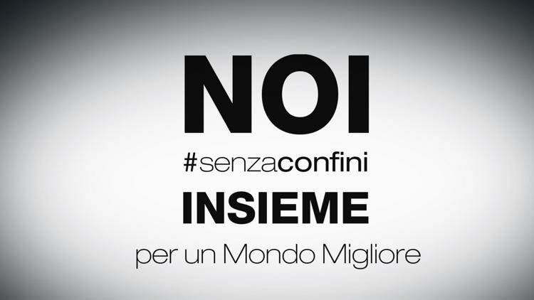 Постер NOI #Senzaconfini insieme per un Mondo Migliore