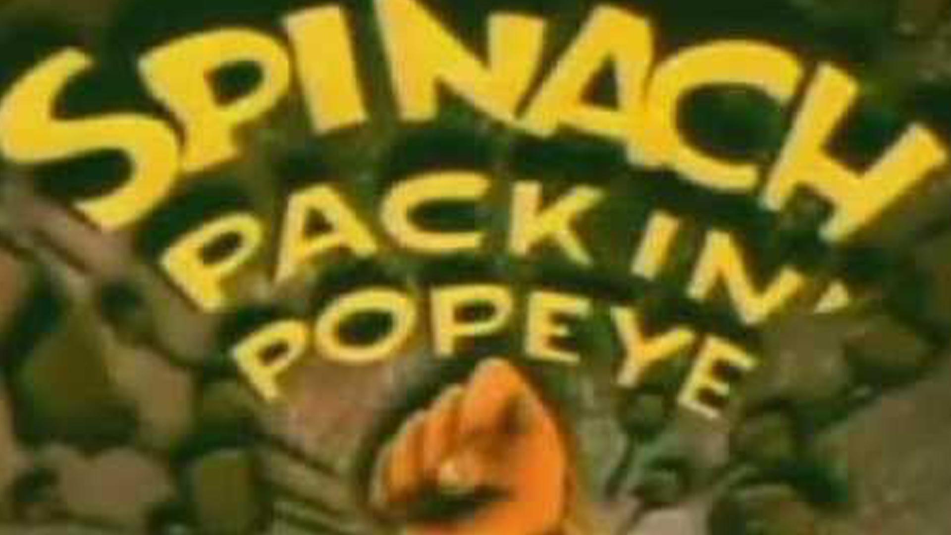 Spinach Packin' Popeye (spinach-packin-popeye) Мультфильм 1944