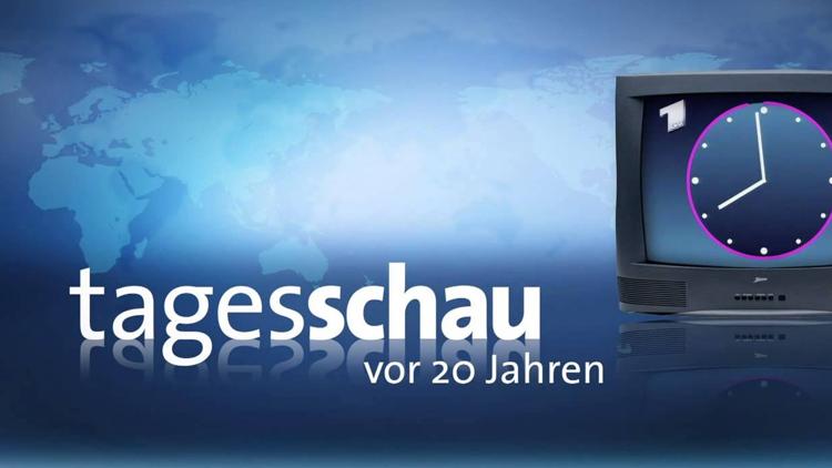 Постер Tagesschau vor 20 Jahren