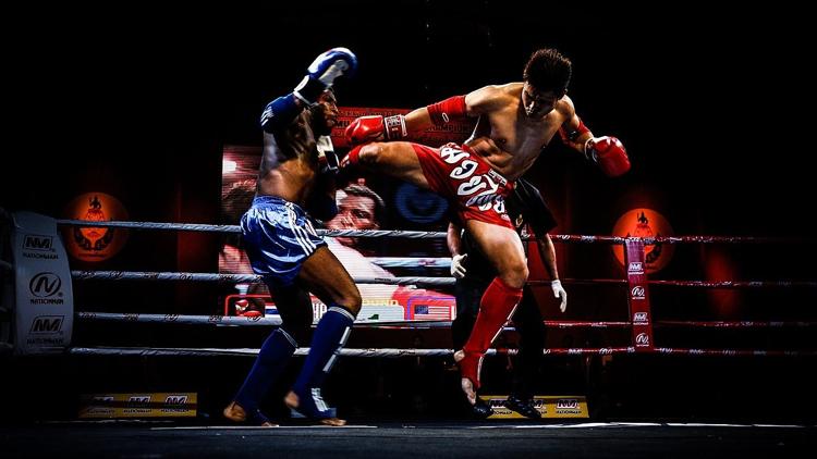 Постер Шоу Muay Thai Night (профессиональный тайский бокс). Москва (Россия)