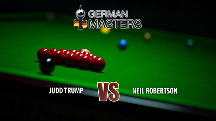 Постер Masters de Alemania de snooker (T19/20): Judd Trump-Neil Robertson