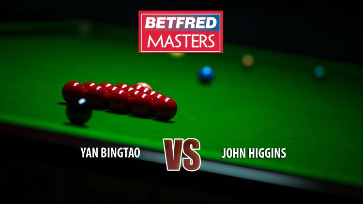 Постер Masters de snooker (T20/21): Yan Bingtao-John Higgins